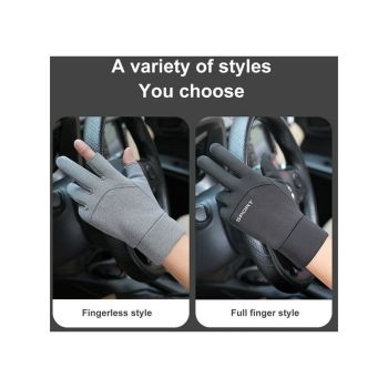 Waterproof Wind Resistant Non Skid Winter Gloves, XL