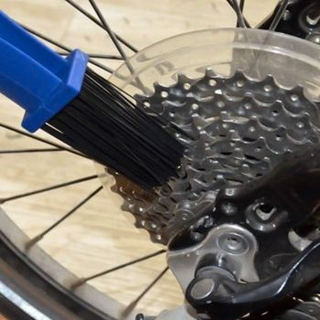 2 Pack Motorcycle Chain Cleaner Brush, Bike Gear Cleaning Brush Tool