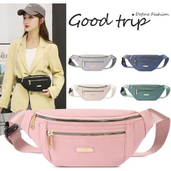 Fanny Pack for Men Women, Fashion Bum Bag Lightweight Travel Waist Pack with Adjustable Strap for Running Walking Hiking Jogging Festival