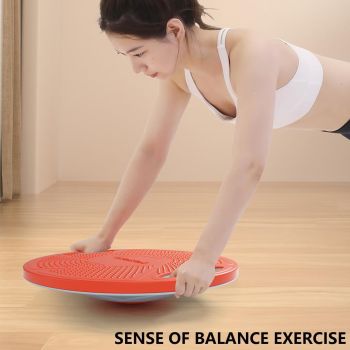 Wobble Balance Board, Non-Slip Balance Trainer for Core Strength, Stability Training, Rehabilitation, Fitness, Home Gym Workout for Adults and Kids, 41cm