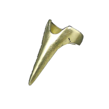 House Of Dasein Rings Silver Gold Scratch Claws Sensory Play Bdsm Kink Fetish - Antique Gold Plated