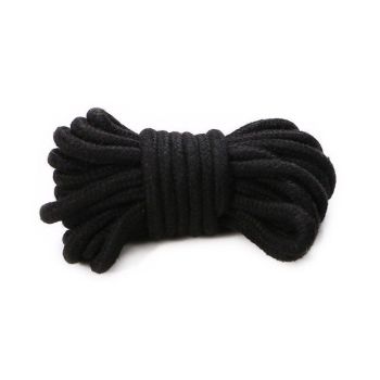 House Of Dasein Soft Cotton Knitted Rope Bondage Kink Bdsm Fetish Restraints - Black - 5M