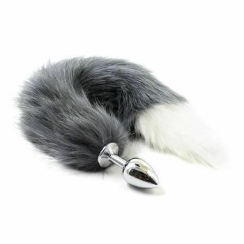 House Of Dasein Stainless Steel Anal Plug Tail Pet Puppy Fox Cosplay Kink Bdsm Fetish - Huibaijian
