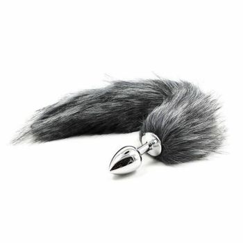 House Of Dasein Stainless Steel Anal Plug Tail Pet Puppy Fox Cosplay Kink Bdsm Fetish - Quanhui