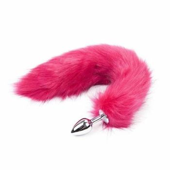House Of Dasein Stainless Steel Anal Plug Tail Pet Puppy Fox Cosplay Kink Bdsm Fetish - Rosered