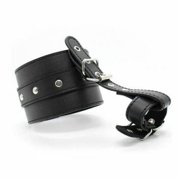 House Of Dasein Thumb Ankle Cuffs Toe Bondage Kink Bdsm Restraints - Black - Handcuff