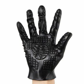 House Of Dasein Bdsm Sex Gloves Massage Masturbator Erotic Bondage Kink Fetish Restraint - Black