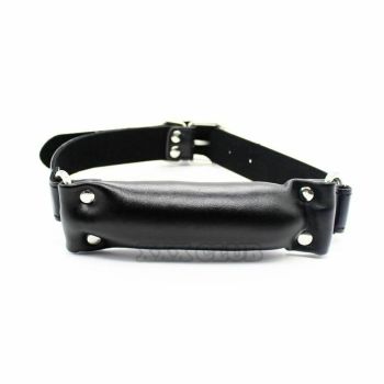 House Of Dasein Black Pink Bit Pet Play Pony Horse Puppy Mouth Gag Bondage Bdsm Restraints - Black