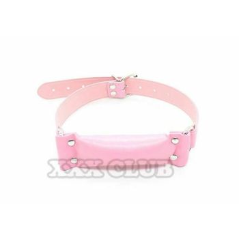 House Of Dasein Black Pink Bit Pet Play Pony Horse Puppy Mouth Gag Bondage Bdsm Restraints - Pink