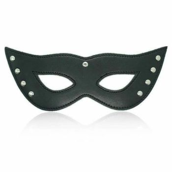House Of Dasein Black Red Cosplay Bondage Mask Fetish Restraints - Black
