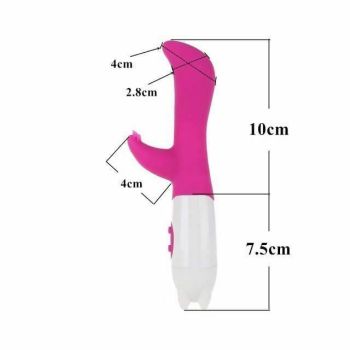 House Of Dasein Pink G Spot Rabbit Vibrator Silicone Massager 4 Styles - Pink - Type C