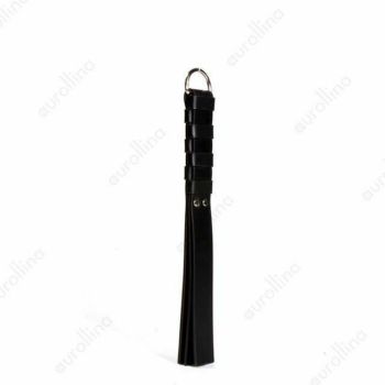 House Of Dasein Three Layer Leather Spanking Strap Impact Toy Bondage Bdsm Restraint - Black