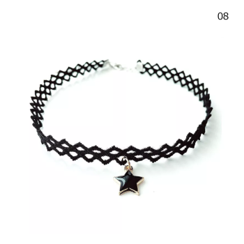 House Of Dasein Bdsm Day Collar Choker Necklace Slave Play Bondage Fetish - Black - Style 8