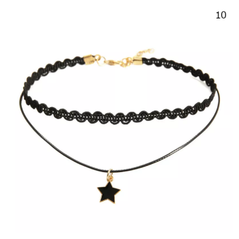 House Of Dasein Bdsm Day Collar Choker Necklace Slave Play Bondage Fetish - Black - Style 10