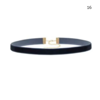 House Of Dasein Bdsm Day Collar Choker Necklace Slave Play Bondage Fetish - Black - Style 16