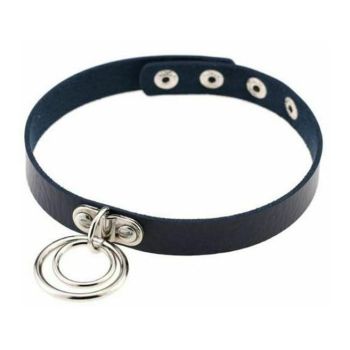 House Of Dasein Black Collar Choker Slave Submissive Bondage Kink Fetish Restraint - Black - As Picture 5