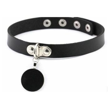 House Of Dasein Black Collar Choker Slave Submissive Bondage Kink Fetish Restraint - Black - As Picture 12