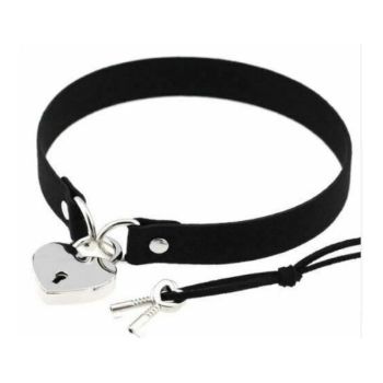 House Of Dasein Black Collar Choker Slave Submissive Bondage Kink Fetish Restraint - Black - As Picture 13