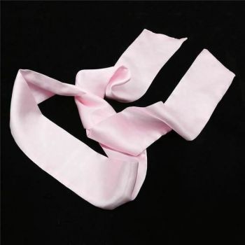 House Of Dasein Satin Eye Mask Bdsm Blindfold Bondage Fetish Restraints - Pink