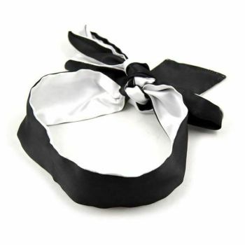 House Of Dasein Satin Eye Mask Bdsm Blindfold Bondage Fetish Restraints - White