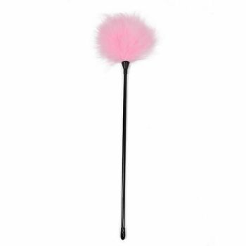 House Of Dasein Fluffy Sensory Clit Tickler Bondage Kink Fetish Restraints - Pink