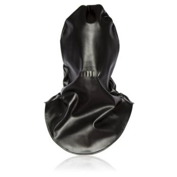 House Of Dasein Black Cover Full Hood Sexy Mask Headwear Bondage Kink Bdsm Fetish Restraint - Black