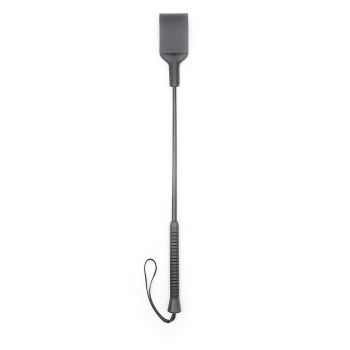 House Of Dasein Black Rivets Crop Spanking Sex Toy Impact Play Bondage Kink Bdsm Fetish - Black