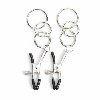 House Of Dasein Nipple Clamps Bondage Slave Accessories Bdsm Kink Fetish - As Pic 8
