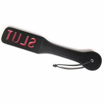 House Of Dasein Spanking Paddle Impact Play Slave Bondage Kink Bdsm Fetish Restraints - Red - D Slut