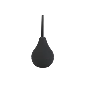 House Of Dasein Anal Washer Nozzle Pump Vaginal Shower Butt Plug Sex Toys Douche Enema - Black - 90Ml - An022