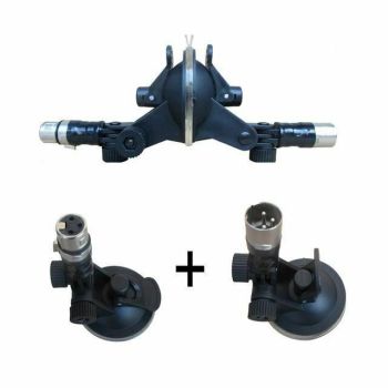 House Of Dasein Bdsm Automatic Sex Machine Suction Cup Extender Rod Attachments - Blue - Adjustable Suction Cup