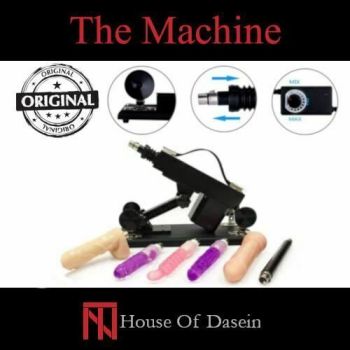 House Of Dasein Automatic Sex Machine Plus Choose Your Own Attachments Dildos / Vibrator - Machine + 2S 2M 2H