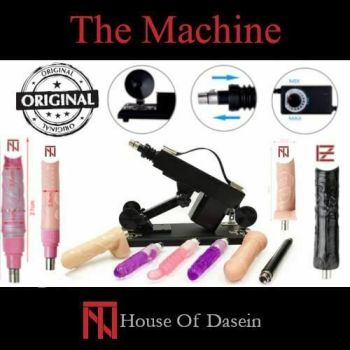 House Of Dasein Automatic Sex Machine Plus Choose Your Own Attachments Dildos / Vibrator - Machine + 4S 4M 2H