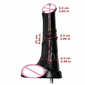 House Of Dasein Premium Sex Machine Attachments Vac U Lock Dildo Suction Cup Anal Plug - Huge Dildo