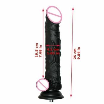 House Of Dasein Premium Sex Machine Attachments Vac U Lock Dildo Suction Cup Anal Plug - Slender 25X4cm