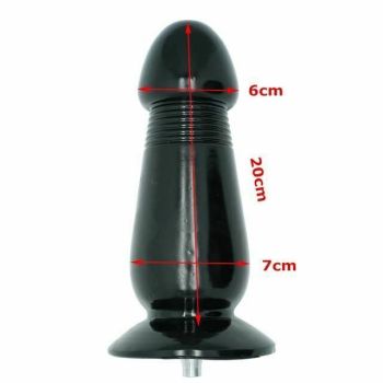 House Of Dasein Premium Sex Machine Attachments Vac U Lock Dildo Suction Cup Anal Plug - Anal Plug 20.5X7cm