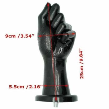 House Of Dasein Premium Sex Machine Attachments Vac U Lock Dildo Suction Cup Anal Plug - Fist Dildo 26.5X9cm