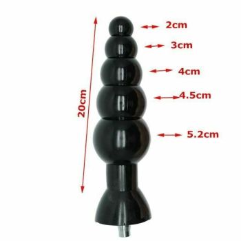House Of Dasein Premium Sex Machine Attachments Vac U Lock Dildo Suction Cup Anal Plug - Anal Plug 18.5X5cm