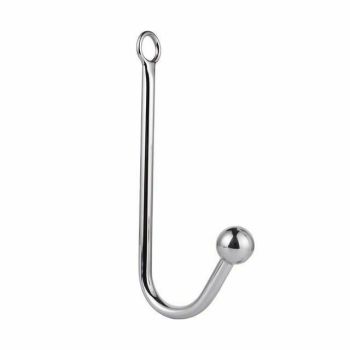 House Of Dasein Stainless Steel Bdsm Anal Hook With Balls O-Ring Butt Plug - 1 Ball - 1 Ball