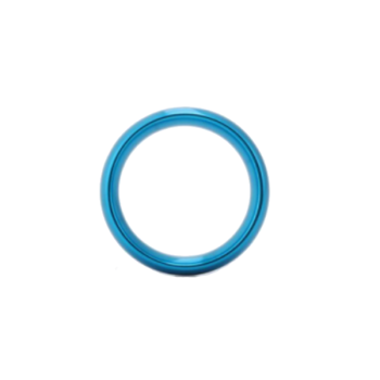 House Of Dasein Metal Cock Ring Aluminium Alloy Male Three Sizes - Blue - 40Mm