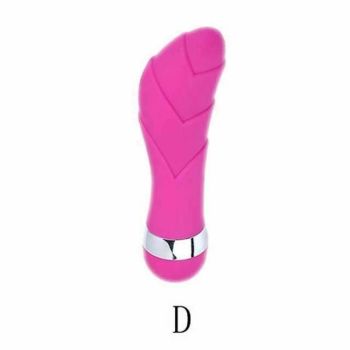 House Of Dasein Pink Mini Vibrator Silicone G-Spot Anal Stimulation - Pink - Type D