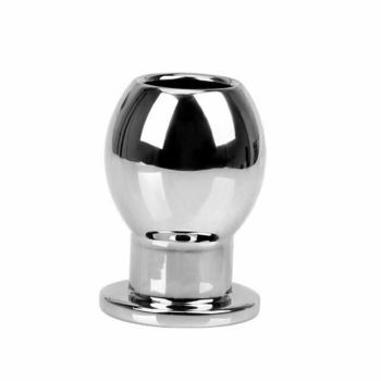 House Of Dasein Stainless Steel Hollow Anal Dilator Butt Plug Bdsm Medical Play - Middle - Smooth