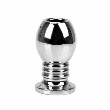 House Of Dasein Stainless Steel Hollow Anal Dilator Butt Plug Bdsm Medical Play - Medium - Thread