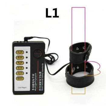 House Of Dasein Electric Zapper Cock Ring Electro Shock Bdsm Restraints Kink Bondage - L1
