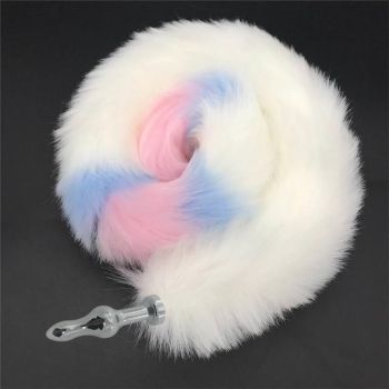 House Of Dasein Stainless Steel Anal Plug With 80Cm Long Fur Tail Bdsm Pet Play Fox Kitten - Veteran 126
