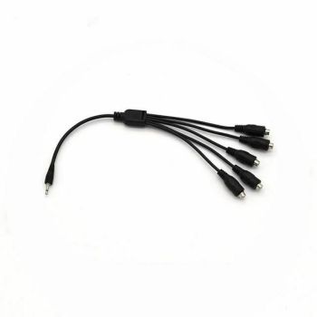 House Of Dasein Electro Shock Nipple Clamps Suction Sound Butt Plug Cock Rings Bdsm - Black - 5 In 1 Cable