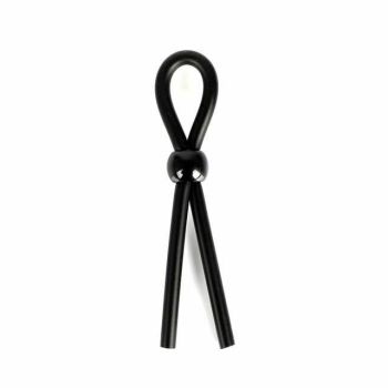 House Of Dasein Silicone Rings Cock Ties Time Delay Erection Penis Men - Single Black Clip - Single Black Clip