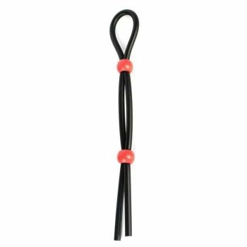 House Of Dasein Silicone Rings Cock Ties Time Delay Erection Penis Men - Double Red Clip - Double Red Clip
