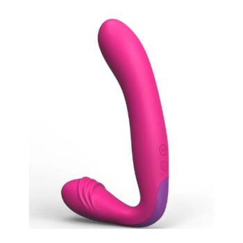 House Of Dasein Double Ended Dual Motors Dildo Vibrators G Spot Vagina Stimulator Massager Sex Toy - Pink
