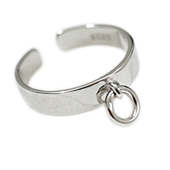 House Of Dasein Silver Open Ring Mini Collar Bdsm Owned Submissive Gift Symbolic Jewellery - Silver